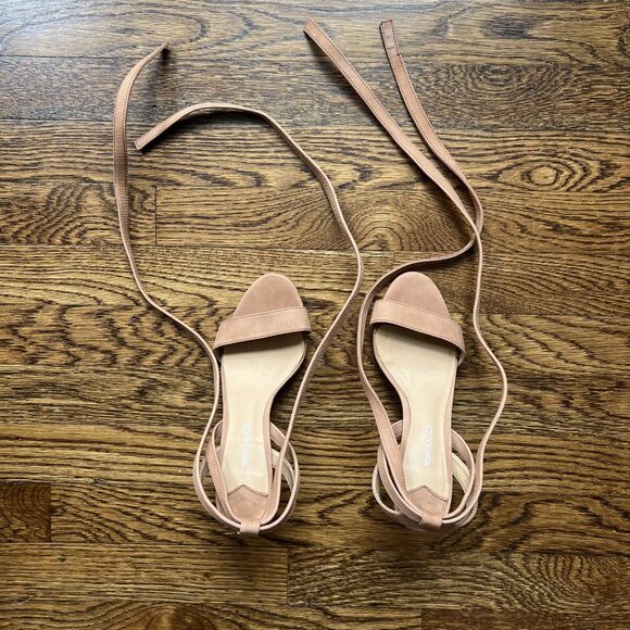 Tony Bianco Fortune Heel Block Tie Up Sandal in Caramel Phoenix Women's 6 - Picture 4 of 15